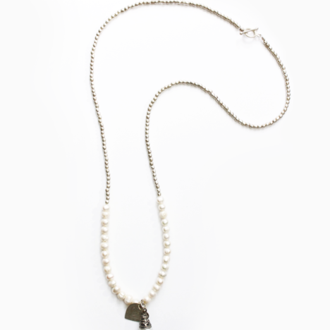 Peace Pearl Necklace