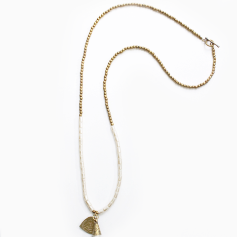 Peace Pearl Necklace II